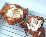 チーズが流れ出ないチーズチキンカツ作り方9写真