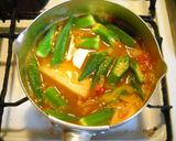 オクラとハンペンのカレー煮作り方3写真