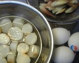 ミョウガと麩の卵とじ作り方1写真