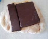 チョコレートシートでチョコマーブルパン作り方2写真