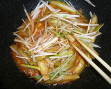 しゃきしゃきネギとナスの味噌炒め作り方7写真