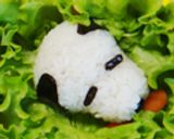 スヌーピー＆ウッドストック弁当✿キャラ弁作り方4写真