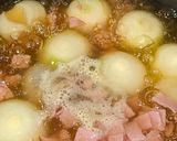 減塩コンソメのペコロススープ作り方3写真