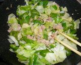 キャベツと豚肉の中華炒め作り方10写真