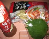 酸ッパサッパリヘルシーに！梅しそ冷麺作り方1写真