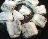ふわっと美味しい★サンマで豆腐を挟み焼き作り方7写真