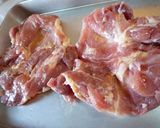 皮がパリパリ！ジューシーな鶏肉の塩漬け焼作り方1写真