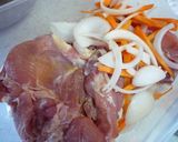 皮がパリパリ！ジューシーな鶏肉の塩漬け焼作り方3写真