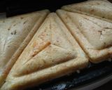 ホットサンドメーカーで三角お好み焼き作り方6写真