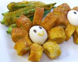 ちくわのニコニコフラワー作り方4写真