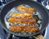 お弁当おかず　ちくわｉｎチーズフライ作り方3写真