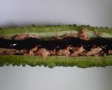 超簡単！！ゴーヤの味噌チーズ焼き作り方2写真