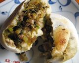 簡単♪パンみたいな【高菜油炒めのおやき】作り方9写真
