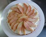 桃のケーキ作り方5写真