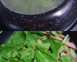 -魚ソ牛蒡の小松菜ღコク煮風-作り方5写真