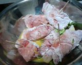 豚薄切り肉の彩りカツ作り方7写真
