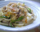 和風焼きうどん♪作り方6写真