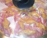キャベツと豚肉の梅みそ蒸し作り方7写真
