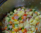 お野菜ゴロゴロ❤コーンスープ作り方2写真