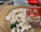 茹でささみ!梅肉大葉みょうが和え✨作り方4写真