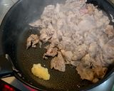 牛バラときゅうりのペッパー炒め作り方5写真