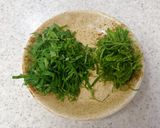こんにゃく麺で柚子胡椒パスタ風作り方1写真