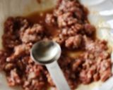 レンジ肉豆腐☆とろりそぼろスープ焼き豆腐作り方1写真