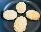 簡単!さば缶☆豆腐ハンバーグ作り方3写真