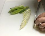 和牛すき焼き仕立ての旨辛釜玉うどん作り方4写真