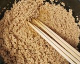 早い！万能しっとり鶏そぼろ作り方2写真