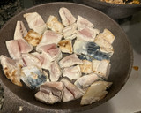 骨取りサバと玉ねぎのポン酢バター炒め作り方4写真