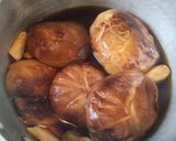 肉厚どんこの含め煮（ご馳走仕立て）作り方3写真