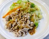 簡単！豚こまと野菜のしょうが醤油作り方5写真