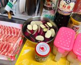 肉じゃが　豚とさつまいも作り方1写真