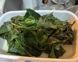 しらすとモロヘイヤのネバネバ丼作り方1写真