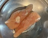 簡単 豆苗ささみ和え作り方1写真