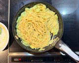 【ワンパンパスタ】アボカドカルボナーラ作り方7写真
