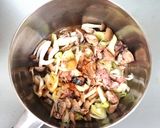 ご飯のお供に♪冷凍きのことサバ缶の甘辛煮作り方2写真