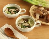 鶏もも肉と椎茸の中華風とろみ生姜スープ作り方7写真