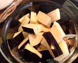 レンジで♪ナスとブロッコリーの麺つゆ煮作り方1写真