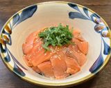 スモークサーモンのわさびドレッシング丼作り方8写真