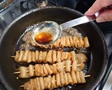 おつまみこんにゃく☆ウネウネ焼き作り方6写真