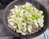 美活⭐︎簡単⭐︎トロ旨⭐︎ヘチマと豚ひき肉の味噌煮作り方4写真