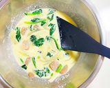 大豆ミートのソーセージで豆乳キッシュ作り方8写真