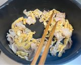 油揚げたっぷり！豚バラ肉のソース焼きそば作り方2写真