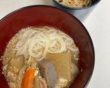 温かい豚汁そうめんといつもの冷たいの作り方2写真