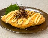 電子レンジ調理♪卵1個でキムチーズオムレツ作り方12写真