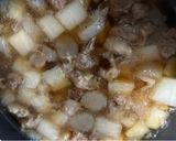 牛すじ、こんにゃく、大根の煮込み作り方3写真