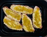 グリルで揚げ焼きチーズとんかつ！作り方3写真