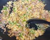 生姜たっぷり豚ひき肉の焼きめし作り方7写真
